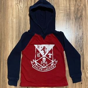 Polo Ralph Lauren 4T Hooded Jersey Knit Shirt